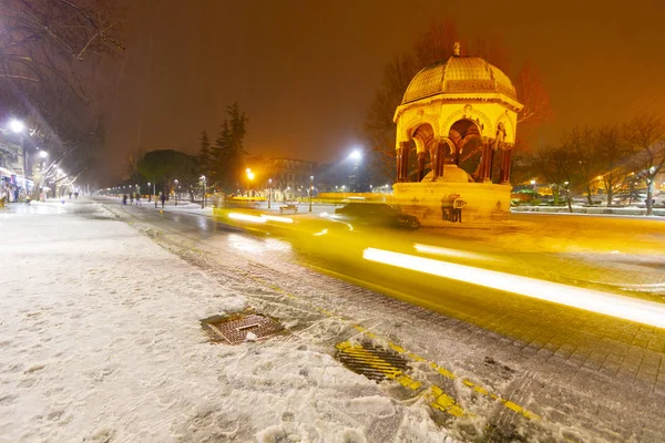 Blå Moskén Från Mehmet Akif Ersoy Park — Stockfoto