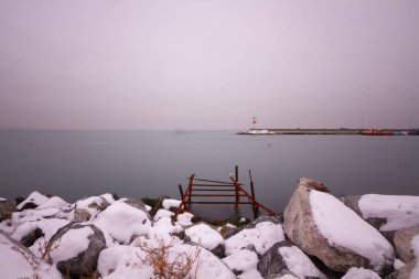 İstanbul'un Ile ilçesinden Karadeniz sahilinin görünümü