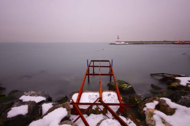 İstanbul'un Ile ilçesinden Karadeniz sahilinin görünümü