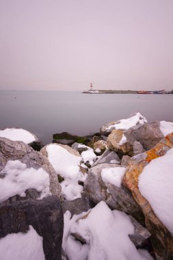 İstanbul'un Ile ilçesinden Karadeniz sahilinin görünümü