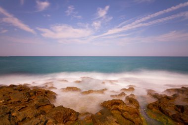 İstanbul'un Ile ilçesinden Karadeniz sahilinin görünümü