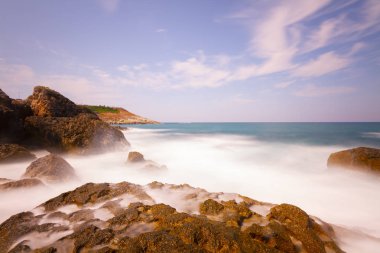 İstanbul'un Ile ilçesinden Karadeniz sahilinin görünümü
