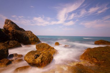 İstanbul'un Ile ilçesinden Karadeniz sahilinin görünümü
