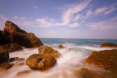 İstanbul'un Ile ilçesinden Karadeniz sahilinin görünümü