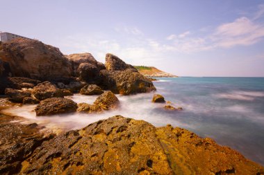 İstanbul'un Ile ilçesinden Karadeniz sahilinin görünümü