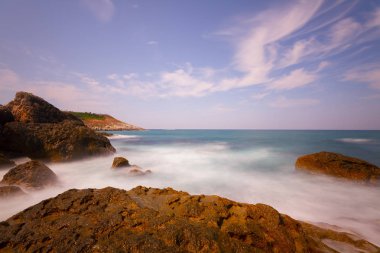 İstanbul'un Ile ilçesinden Karadeniz sahilinin görünümü