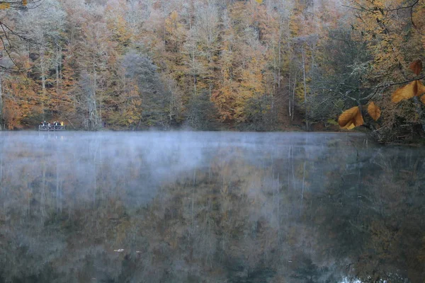 Yedigoller National Park Autumn Views Bolu Turkey — Stock Photo, Image