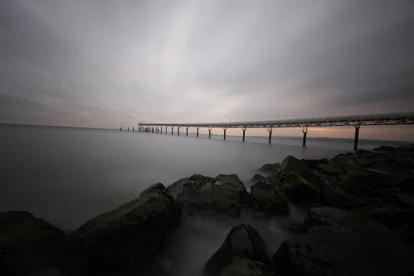 Istanbul Küste Boote Und Piers — Stockfoto