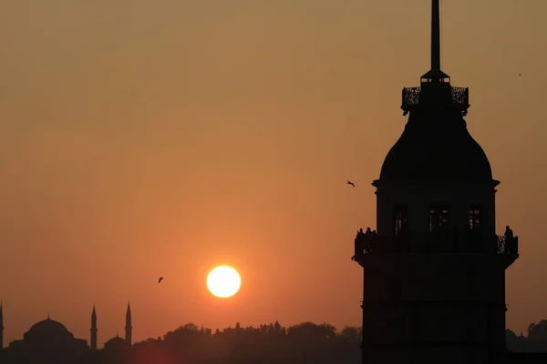 Maiden Tower Istanbul Turkey — Stock Photo, Image