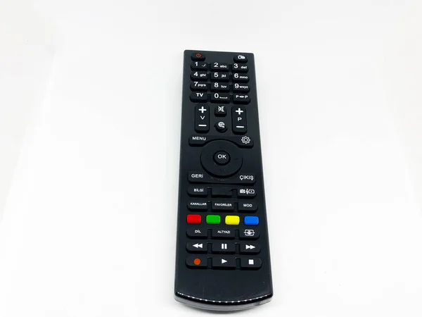 Remote Controls Isolated White Background — Stock Photo, Image