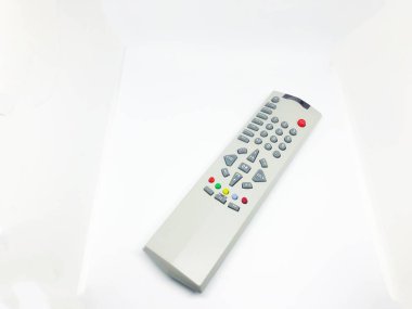 Tv uzaktan kumanda beyaz arka plan