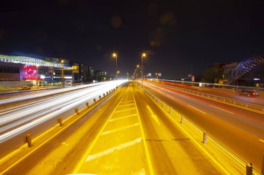 istanbul gece ve trafic / Türkiye
