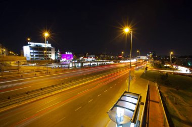 istanbul gece ve trafic / Türkiye