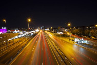 istanbul gece ve trafic / Türkiye