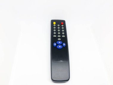 Tv uzaktan kumanda beyaz arka plan