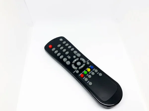 Satellite remote control white background