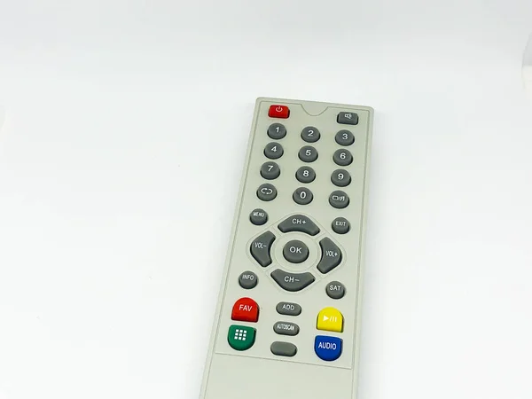 Satellite Remote Control White Background — Stock Photo, Image