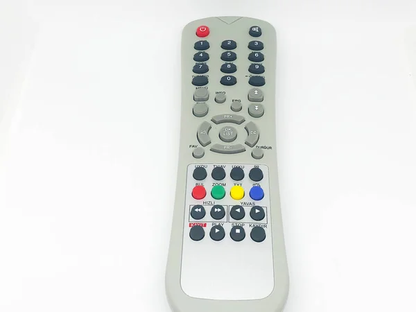 Satellite Remote Control White Background — Stock Photo, Image