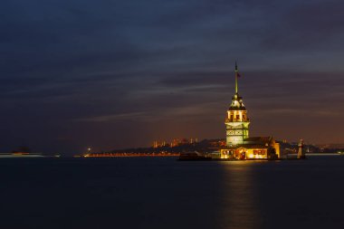 Kız Kulesi ve İstanbul Şehri