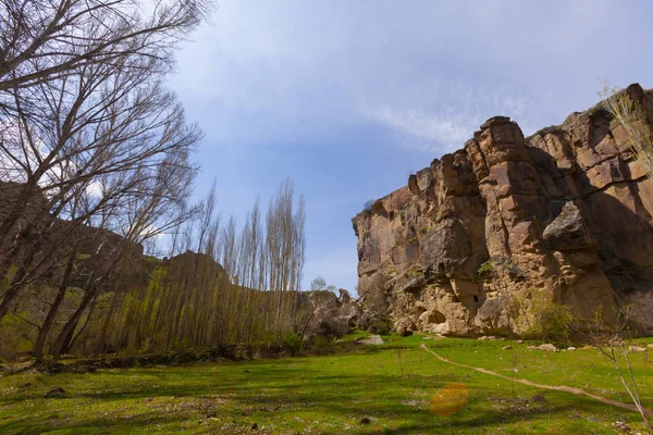 Ihlara Valley Kappadokien Ihlara Valley Peristrema Monastery Eller Ihlara Gorge — Stockfoto