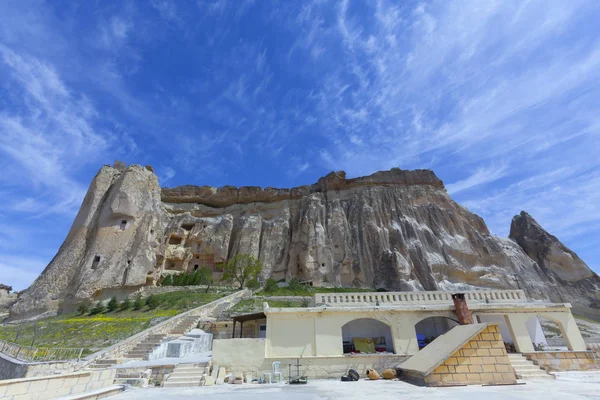 Hermosas Casas Piedra Goreme Capadocia Estilo Vida Campestre — Foto de Stock