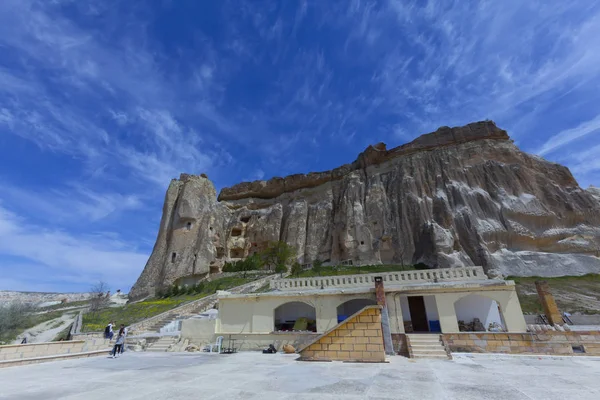 Hermosas Casas Piedra Goreme Capadocia Estilo Vida Campestre — Foto de Stock