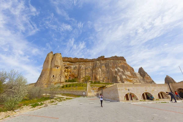 Hermosas Casas Piedra Goreme Capadocia Estilo Vida Campestre — Foto de Stock