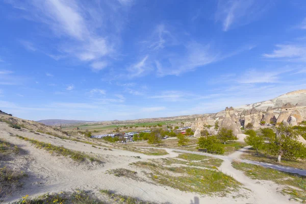 Belle Case Pietra Goreme Cappadocia Stile Vita Campagna — Foto Stock