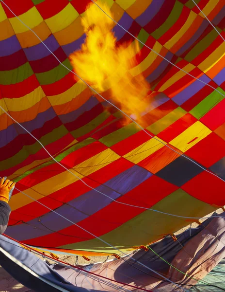 Hete Lucht Ballonnen Vliegen Spectaculaire Cappadocië Turkije — Stockfoto