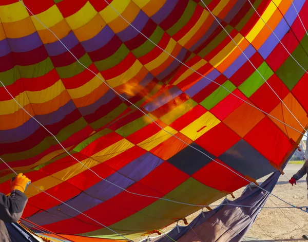 Montgolfières Survolant Spectaculaire Cappadoce Turquie — Photo