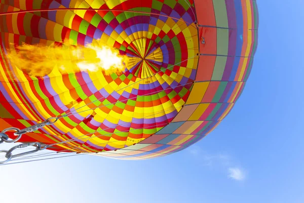 Muhteşem Kapadokya Nın Üzerinde Uçan Sıcak Hava Balonları Türkiye — Stok fotoğraf