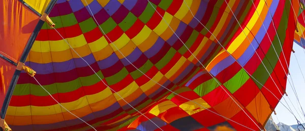 Varmluftsballonger Flyger Över Spektakulära Kappadokien Turkiet — Stockfoto