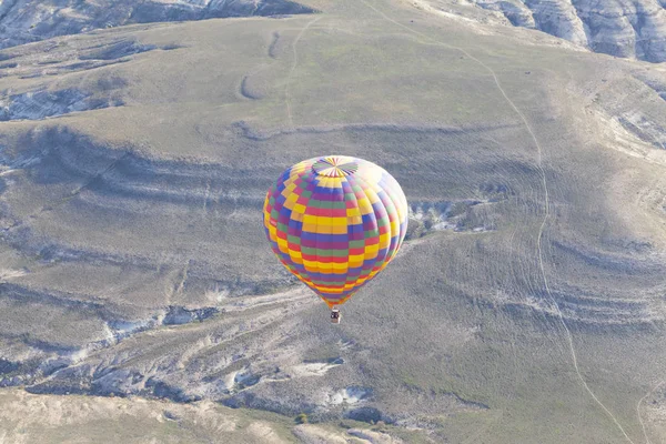Balões Quente Sobrevoando Espetacular Capadócia Turquia — Fotografia de Stock