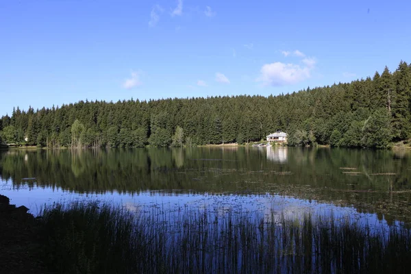 Šířku Karagol Černé Jezero Oblíbenou Destinací Pro Turisty Místní Obyvatelé — Stock fotografie