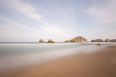 Istanbul 'dan güzel kayalar ve deniz manzarası, Türkiye 'de Agva