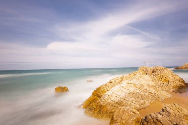 Istanbul 'dan güzel kayalar ve deniz manzarası, Türkiye 'de Agva