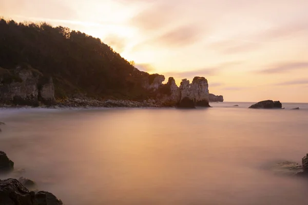 Wunderschöne Felsen Und Meerlandschaft Aus Istanbul Agva Der Türkei — Stockfoto