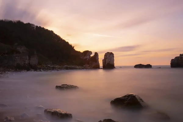 Hermosas Rocas Paisajes Marinos Estambul Agva Turquía — Foto de Stock