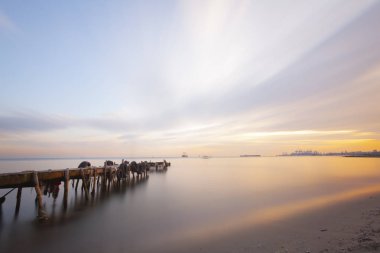 Istanbul 'dan güzel kayalar ve deniz manzarası, Türkiye 'de Agva