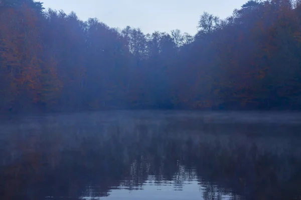 Parco Nazionale Sevenlakes Autunno Bolu Turchia Parco Yedigoller Milli — Foto Stock