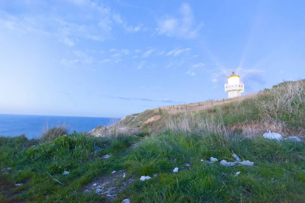 Vuurtoren Van Karaburun Istanboel Turkije — Stockfoto