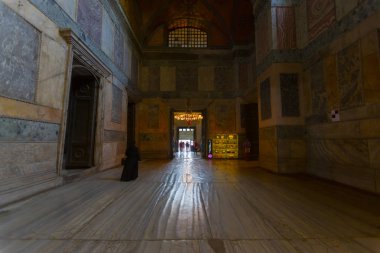 İstanbul 'daki hagia soyasının içi, hindi