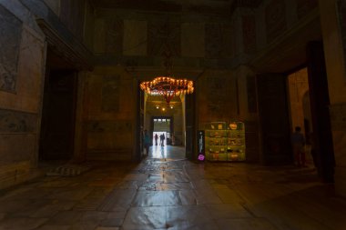 İstanbul 'daki hagia soyasının içi, hindi