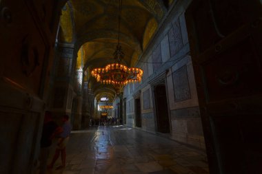 İstanbul 'daki hagia soyasının içi, hindi