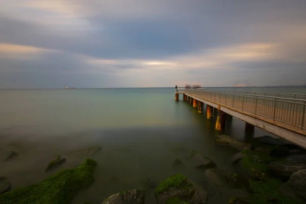 Florya Menekse Praia Istanbul Turquia — Fotografia de Stock