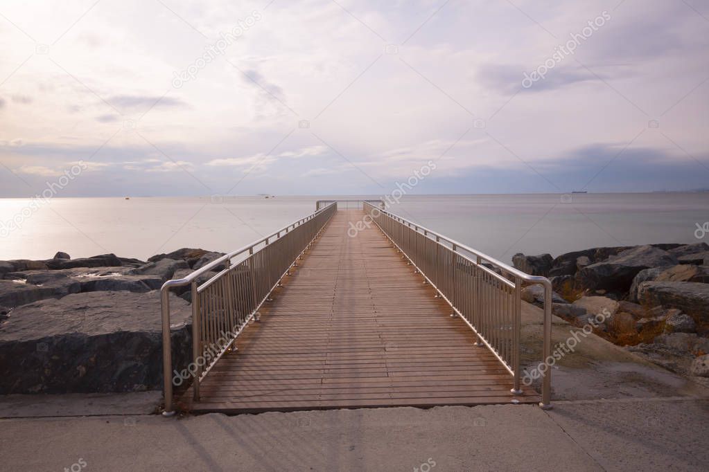 Florya menekse beach istanbul Turkey