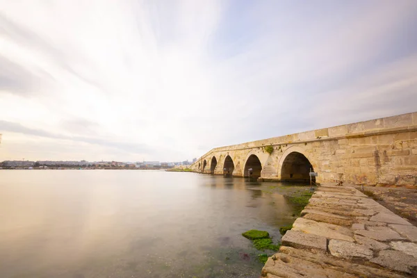 Kanuni Sultan Suleyman Bridge Buyukcekmece Istanbul Turecko — Stock fotografie