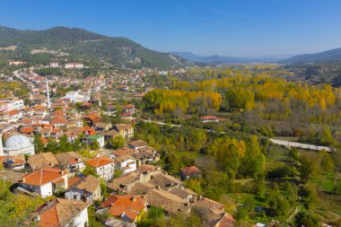 Göynük, Bolu'nun tarihi bir ilçesidir - Türkiye. Geleneksel Osmanlı evleri. Güzel eski evleri ile ünlü bir yer.