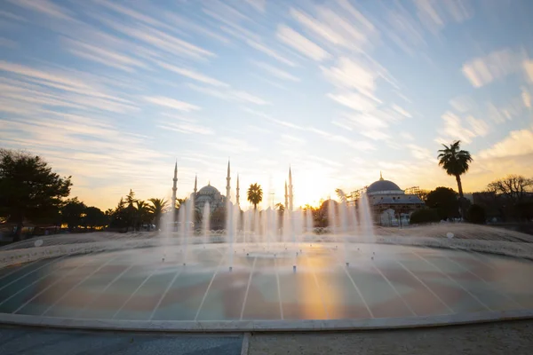 Moschea Bluemoschea Istanbul Turchia — Foto Stock