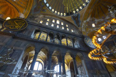 İstanbul Türkiye 'de Ayasofya iç mimarisi - mimari geçmişi